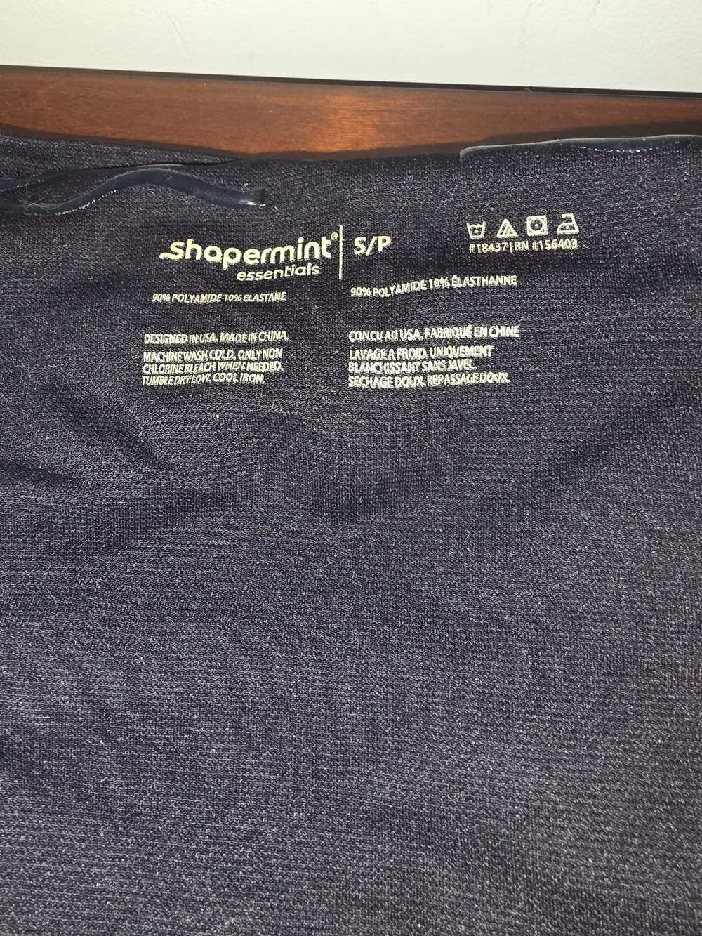 Shapermint Essentials Black shorts Shapewear